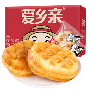 爱乡亲华夫面包400g乳酪酸奶爱乡亲面包宿舍早餐面包速食零食整箱
