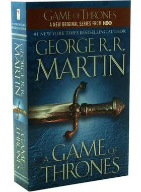 权力的游戏冰与火之歌 卷1 权力的游戏 英文原版 A Game of Thrones A Song of Ice and Fire 权力的游戏冰与火之歌小说