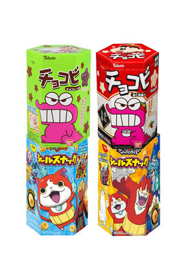 日本进口蜡笔小新饼干巧克力