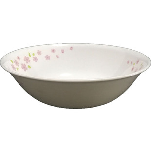 美国进口康宁玻璃餐具樱花米饭方便面碗浅汤干酪酱汁醋调理料甜品