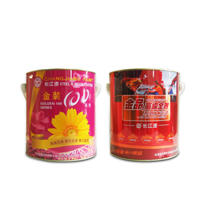 长江油漆醇酸银粉黑色白色防锈大红黄色漆仪器仪表金属标牌磁漆