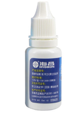 海昌SHE15ml隐形近视眼镜润滑液美瞳滴眼液5ml美瞳润眼液 aj