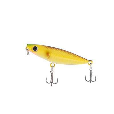 水面系1.8g微物之字狗浮水小铅笔溪流路亚饵马口翘嘴红眼白条假饵