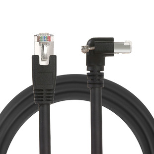 工业相机千兆网线 RJ45高柔屏蔽带锁 兼容巴斯勒 大恒 康耐视线缆