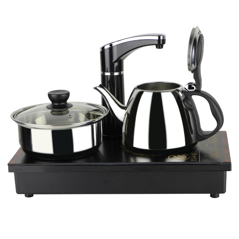 电磁茶炉茶盘功夫茶具三合一四合一电热快速炉自动上水抽水茶台