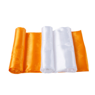 藏族哈达 藏族饰品 吉祥 演出加厚白色暗花西藏挂饰一条包邮