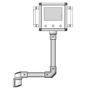悬臂控制箱机床操作箱触摸屏操作箱人机界面控制箱威图悬臂电控箱