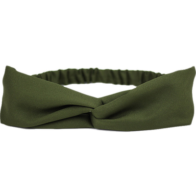 纯色百搭纹理手作发带复古