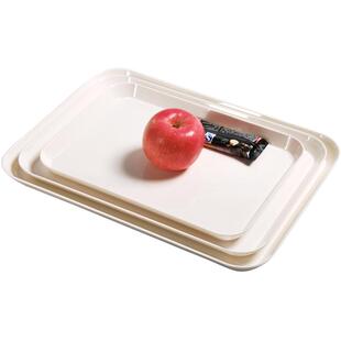 密胺放杯子的托盘长方形茶盘水果托盘北欧水杯盘欧式客厅家用简约