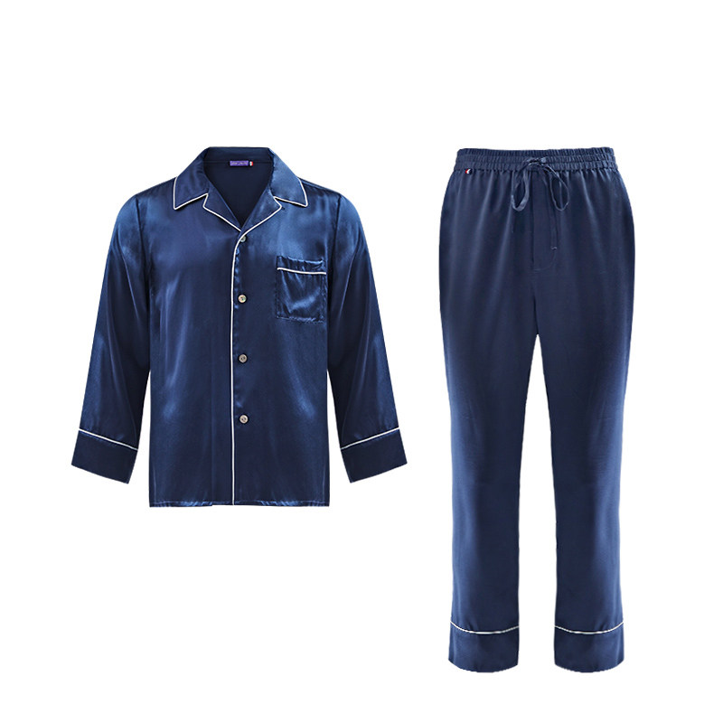 真丝家居服套装soiejardin男士