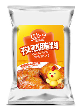 1kg炸鸡叉骨奥尔良孜然味腌料