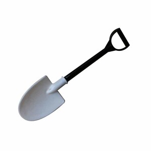 一次性盆栽冰淇淋小铲子黑白铲盆栽小勺 花盆勺布丁勺蛋糕勺100只