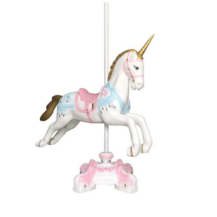 落地玻璃钢现货旋转木马游乐场设备拍照道具婚庆宝宝宴坐人马摆件