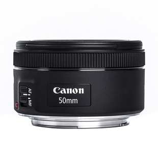 佳能 EF 50mm f/1.8 STM 三代 新款小痰盂 人像定焦大光圈镜头