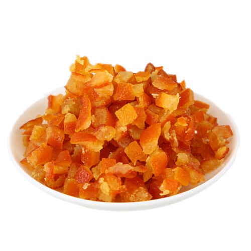 糖渍橙皮丁 烘焙原料 橙皮糖陈皮干陈皮丁500g月饼馅料零食12.5kg