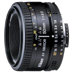 Nikon/尼康 AF 50mm f/1.8D 单反相机镜头标准定焦大光圈人像旅拍