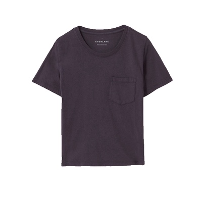 包邮Everlane宽松园领T恤纯棉box