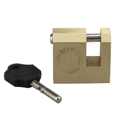 铜锁防撬感应电力表箱锁通开挂锁