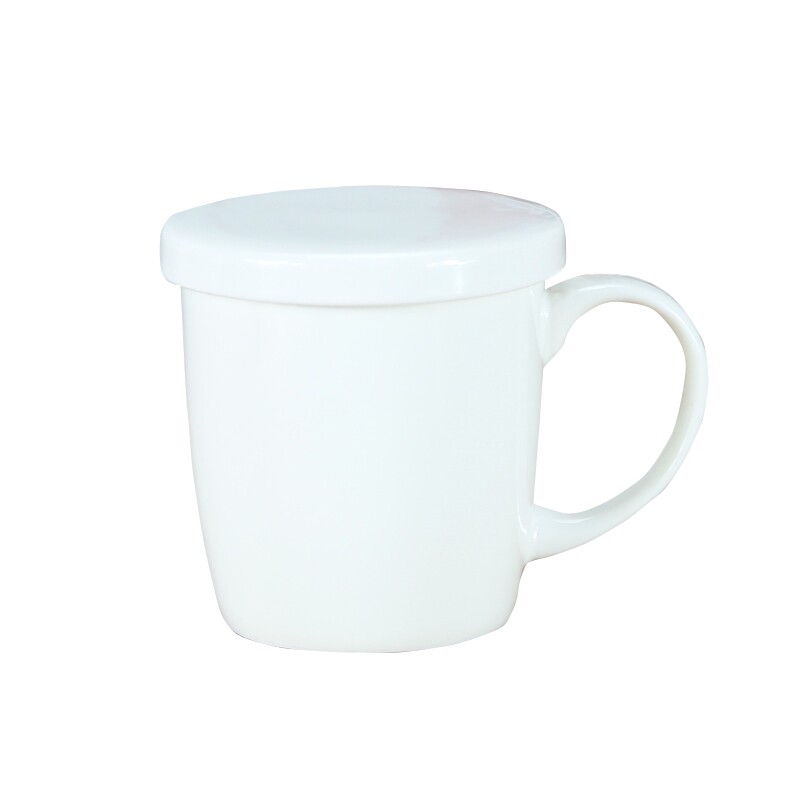 茶杯陶瓷杯子带盖骨瓷盖杯情侣咖啡陶瓷杯带盖水杯马克杯logo定制