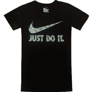 Nike/耐克正品 JUST DO IT耐克短袖男印花针织运动休闲T恤AR5369