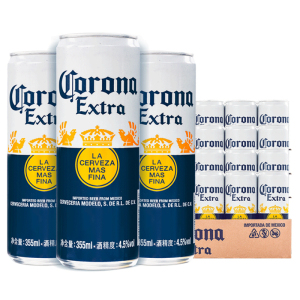 CORONA科罗娜墨西哥风味啤酒330ml*24听装旗舰店