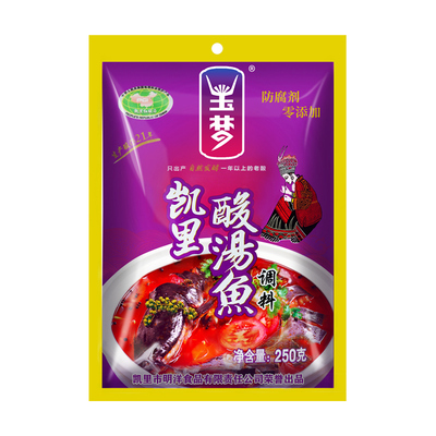 250g火锅底料贵州酸汤鱼玉梦