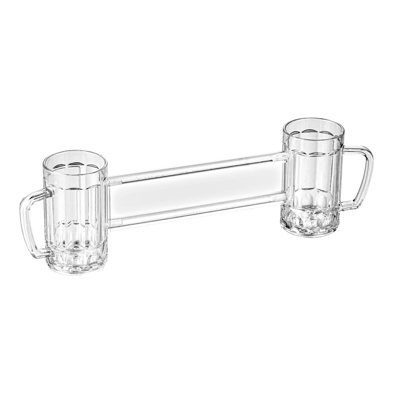 抖音同归于尽杯啤酒杯兄弟连体