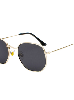 ins港风复古街拍太阳眼镜方框形