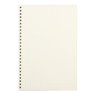 活页笔记本替芯 A520孔B526孔方格横线康奈尔英语错题可拆卸内页