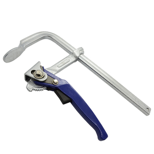 威达棘轮F夹木工架子固定夹具F夹快速夹紧器水管夹重型钢铁夹夹具