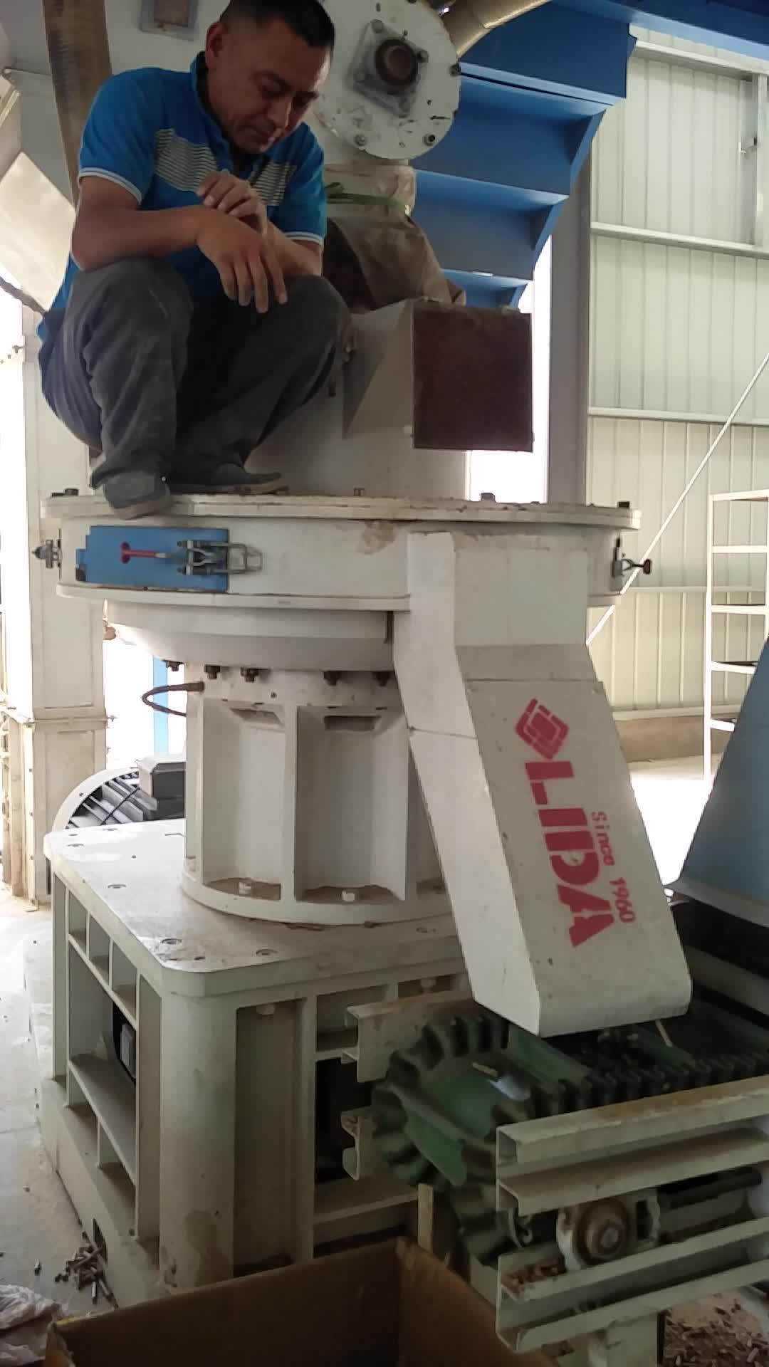 1.5ton/hour Lida Brand Wood Pellets Fuel Making Machine 