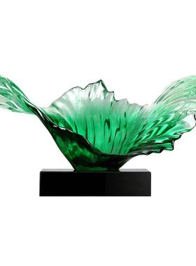 透明树脂雕塑桌面现代空间工艺品