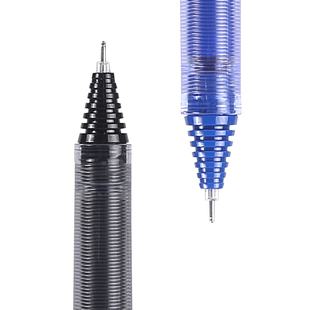 晨光文具中性笔0.5mm考试用MG-666黑/蓝水笔学生顺滑 AGPB4501 碳素黑考试中性笔