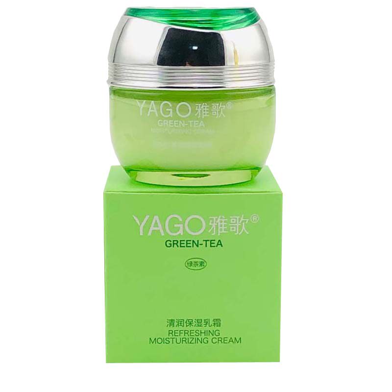 雅歌绿茶素清润保湿乳霜滋润