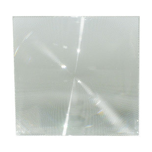 方形200X200㎜菲涅尔透镜聚光点火聚热放大镜LED透镜光学螺纹菲镜
