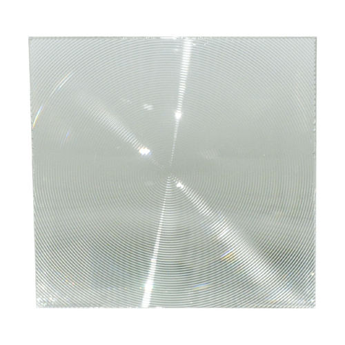 方形200X200㎜菲涅尔透镜聚光点火聚热放大镜LED透镜光学螺纹菲镜
