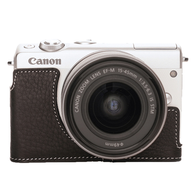 台湾tp真皮佳能相机包EOS牛皮