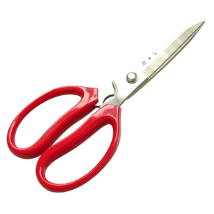 汪吾铨进口钼钒钢强力厨房大剪刀杀鸡杀鱼剪子尖头剖鱼剪锋利包邮