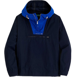J.crew always复古宽松套头连帽户外冲锋衣夹克外套男女同款JCrew