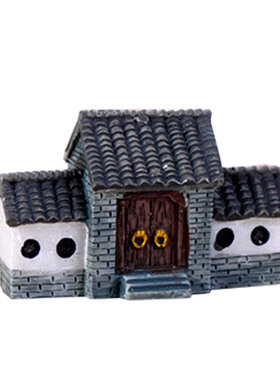 微景观房子中式风手工建筑小摆件