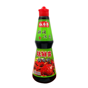 红房子辣鲜露448g调味汁正品鲜辣露凉拌汁凉拌菜调味料秘制辣仙露