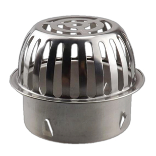 不锈钢天台地漏天沟屋面雨水槽87型雨水斗阳台落水斗75/110/150管