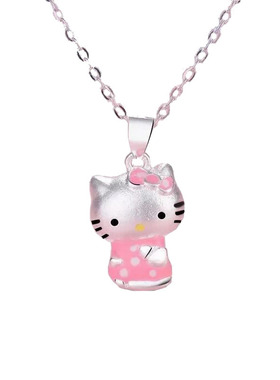 项链银饰凯蒂猫日韩甜美可爱