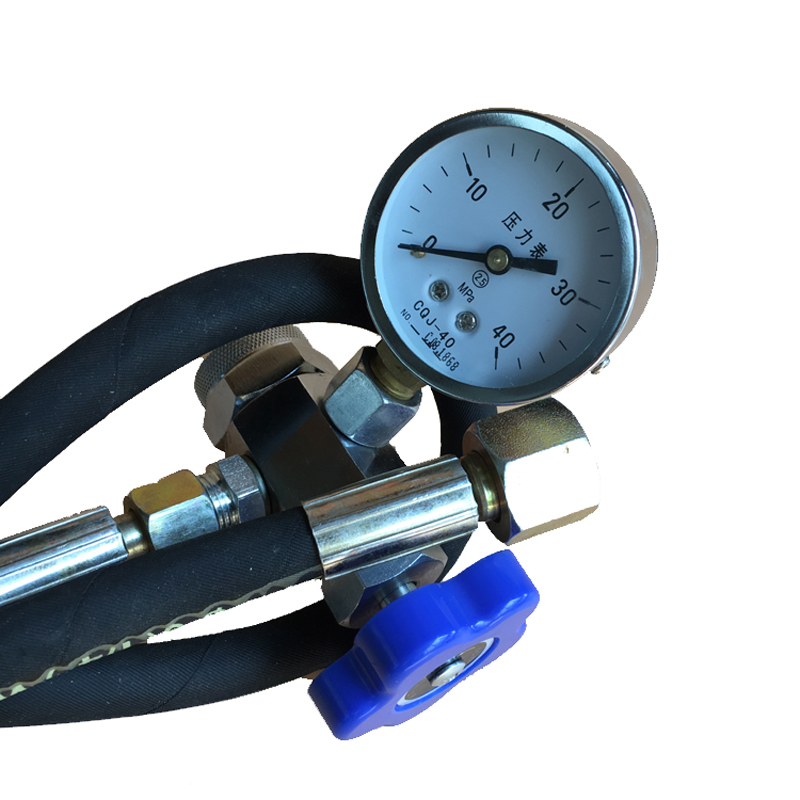 液压剪板机氮气压力表回程缸蓄能器氮气缸充气工具加气阀门阀嘴
