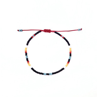 日系复古潮人日常配搭彩色脚链 vintage anklets 不掉色防水脚绳