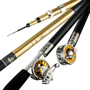 英莱特中通竿内走线鱼竿速比排线轮超轻手竿改装中通杆定位钓鱼竿