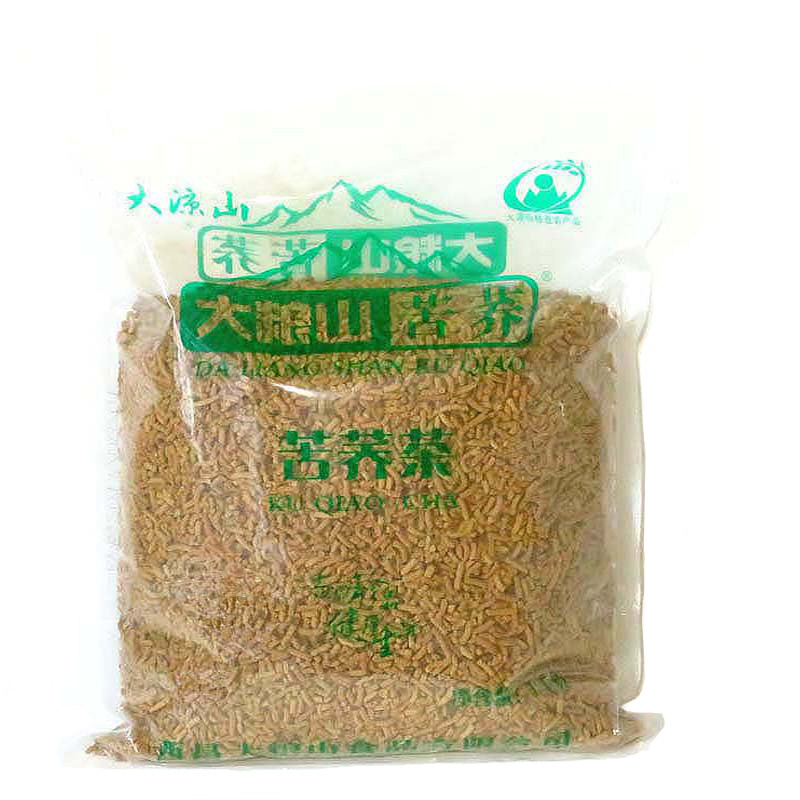 全株1000g2斤正品大凉山黄苦荞茶