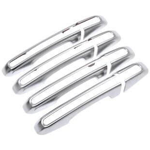 适用17-22款捷豹xfl f-pace xe改装配件外拉手装饰亮条门把手车贴