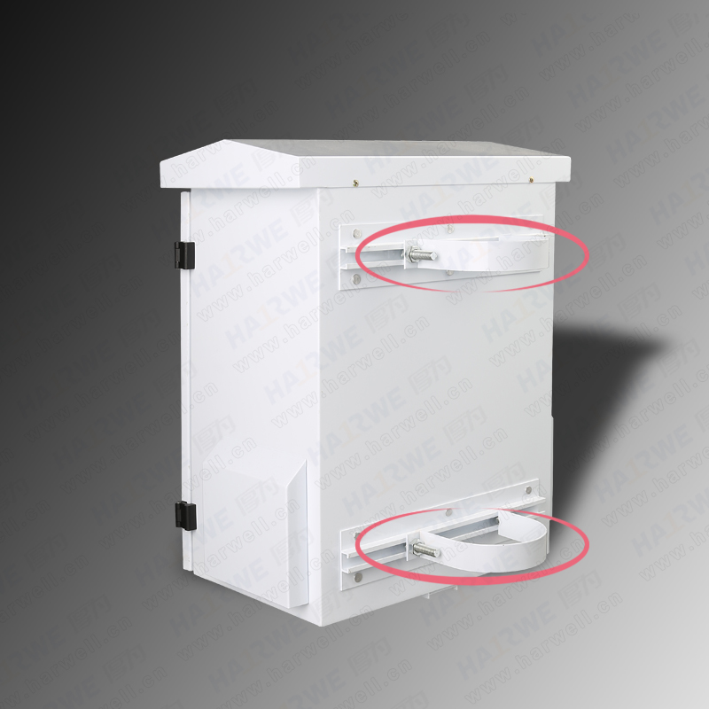 超粤监控设备箱抱箍配电箱室外防水箱抱箍 抱杆抱箍76*89*114mm