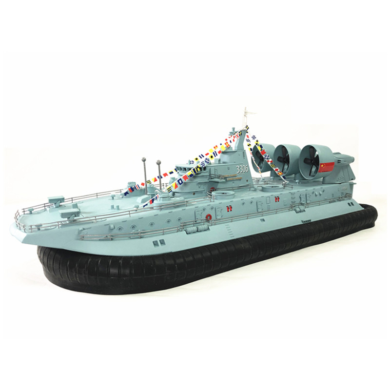 恒冠1/110仿真野牛气垫船 模型船RC/SHIP登陆艇军舰海陆遥控船模